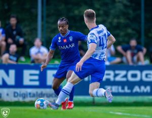 الهلال يخسر ودية هيرتا برلين بثلاثية في حضور "بن نافل" (صور)