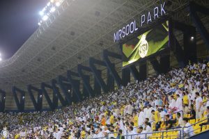 مسلي آل معمر يجتمع بمجلس جمهور النصر