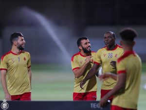 مران النصر: تدريبات على الكرات الثابتة.. و"أبو بكر" يشارك