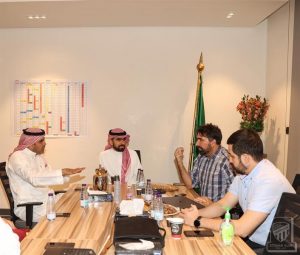 الاتحاد" يجتمع برئيس لجنة الحكام ودائرة التحكيم (صور)