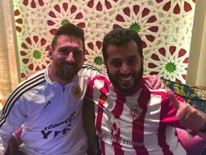 "ميسي" يهنئ تركي آل الشيخ على فيلم "تشيللو".. والأخير يرد