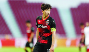 دولي وحيد في قائمة بوهانج الكوري لمواجهة الهلال