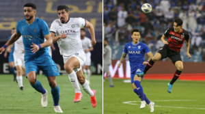 "العمري" ينافس محترف الهلال على جائزة أفضل قلب دفاع في دوري الأبطال