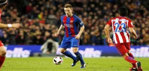 بعد 3 حالات طرد..برشلونة يطيح بأتليتكو مدريد ويتأهل لنهائى كأس اسبانيا..فيديو