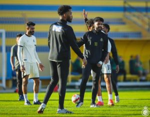 ثنائي النصر يعود للتدريبات قبل ديربي الهلال