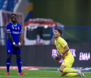 حارس الباطن يدخل حسابات النصر