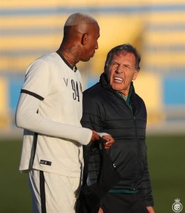 النصر" يستعد لمواجهة "الاتحاد" بمناورة