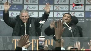 سؤال محرج يفجر أزمة في مؤتمر مدرب مصر عقب الفوز على السنغال.. والمدرب: أنا مثل المغني