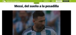 "الكابوس" ... الصحف الأرجنتينية تسخر من ميسي بعد الخسارة من السعودية
