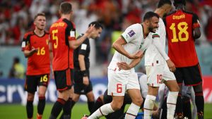 أعمال شـ،ـغب في شوارع بروكسل بعد فوز المغرب على بلجيكا (فيديو)