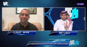 بالفيديو .. صحفي مغربي يكشف شيئاً مفقوداً من حمدالله رغم انضمامه لقائمة المغرب في المونديال.