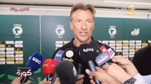 شاهد.. هيرفي رينارد يطلق تصريحات نارية بخصوص أداء المنتخب السعودي أمام كرواتيا