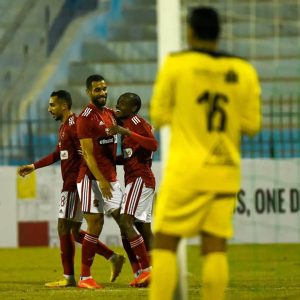 ملخص وأهداف مباراة الأهلي وغزل المحلة اليوم في الدوري المصري