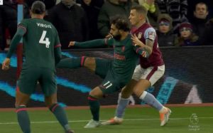 أهداف مباراة ليفربول وأستون فيلا اليوم في الدوري الإنجليزي