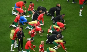 رئيس دولة فرنسا يوجه رسالة لمنتخب المغرب بعد الخسارة أمام المنتخب الفرنسي