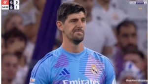 هدف إسبانيول المذهل ضد ريال مدريد جاء بعد خطأ لا يصدق من الحارس كورتوا.