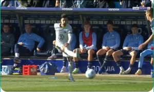 "Watch: The emergence of a new Algerian Zidane who created magic and chaos in the German league. His name is Mohamed Amine Amoura."