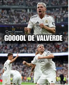 Valverde Stunner Gives Real Madrid 1-0 Lead Against Villarreal*