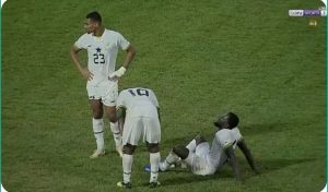 The incredible chance for Ghana against Sudan in the last minute of the match and the reaction of Moroccan commentator Jawad Badda.