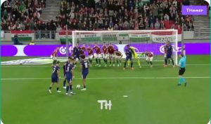 A rare and astonishing moment occurred during the match between Hungary and the Netherlands in the UEFA Nations League.