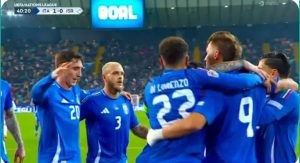 The humiliating goal of Italy against the Zionist entity in the UEFA Nations League.