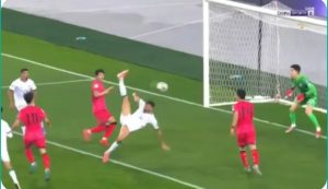 Ayman Hussein Al-Kharafi's goal against South Korea from a global penalty spot in the World Cup qualifiers