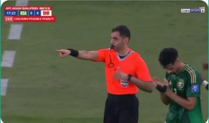 A strange and crazy scenario is happening with the Saudi national team in the World Cup qualifiers.