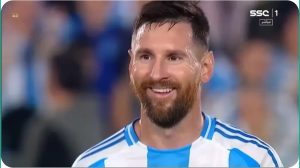 The legendary Messi assisted against Bolivia in the World Cup qualifiers with a genius free kick in the middle of the field