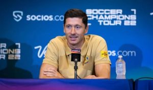 I have never played against such a defender of His quality in my career before,He is the only defender in Laliga now that can stop me anytime”, Robert Lewandowski reveals the One Madrid defender that He loves watching His game now
