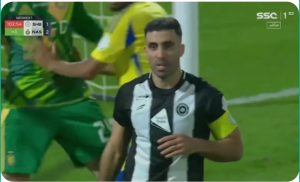 The Moroccan Abdelrazak Hamdallah missed a penalty kick against Al-Nassr just one second before the final whistle.