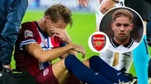 SHOCKING NEWS! Arsenal Captain Martin Odegaard’s Injury Nightmare EXPOSED Will He Return SOONER Than Expected?!