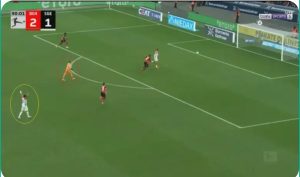 Watch: Frankfurt's strange and strange opportunity against Bayer Leverkusen in the last second of the match