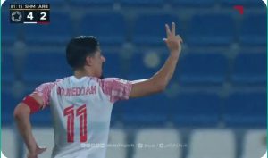 The hat-trick goal from Baghdad Bounedjah made the fans leave the stadium and leave the match before the end
