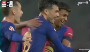 Pedri Al-Kharafi's goal against Sevilla after a fantastic effort and crazy speed from the talented Lamine Yamal