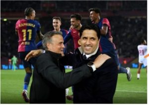 Luis Enrique has asked Al-Khelaifi to increase the offer to transfer the player from Barcelona to Paris Saint-Germain