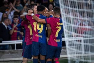 Barcelona offer fitness updates on Frenkie de Jong and Eric Garcia after Sevilla win