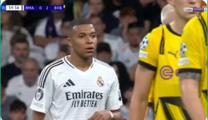 The strangest and most amazing opportunity in the match between Real Madrid and Borussia Dortmund in the Champions League