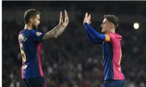 Olmo And De Jong To Start | 4-2-3-1 Barcelona Predicted Lineup Vs Bayern Munich.