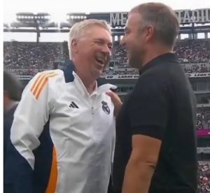 Ancelotti and Hansi Flick in Talks Over Vinicius Jr’s Future Despite Dortmund Hat-Trick