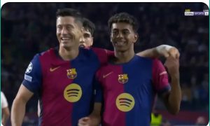 The imaginary counterattack carried out by Lamine Yamal, which resulted in an imaginary goal against Bayern Munich.