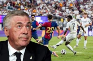 Ancelotti settles on a surprising substitute against Barcelona in the Clasico