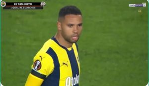 Youssef En-Nesyri's spectacular goal against Manchester United in the Europa League.