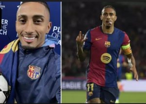 Raphinha dropped the coldest line of the season so far after hat-trick for Barcelona vs Bayern Munich