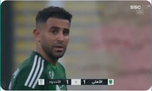 Watch the myth that Riyad Mahrez did in the last minutes and the shock that he portrayed at the end