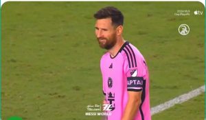 A crazy, legendary scene occurs from Messi in the last second of the Inter Miami-Atalanta match.