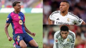 No Room for Kylian Mbappe or Jude Bellingham! Only Four Real Madrid Players Feature in El Clasico Combined XI