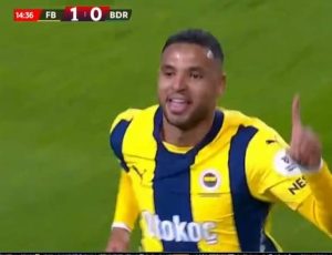 Youssef En-Nesyri's strange goal with his team, Fenerbahce, in the Turkish League today