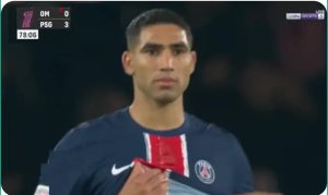 The amazing opportunity created by Achraf Hakimi and ended in a strange way by his colleague Fabian Ruiz