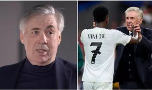 Ancelotti and Real Madrid Players Outraged as Rodri Beats Vinicius Jr to Ballon d’Ord’O