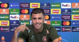 He’s just a cry baby and I said it to his face that he’s still a rookie, I don’t care if I get punished by the FIFA”- Man city star Rodrigo aims dig at Madrid and called ‘exceptional’ Madrid man a flop